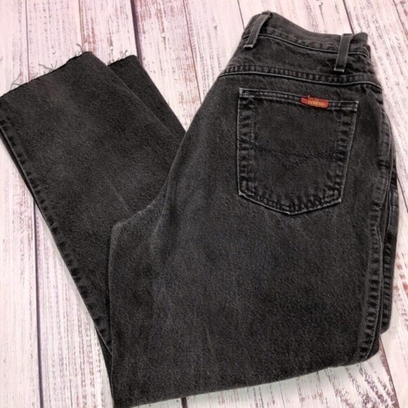 Bonjour vintage MOM jeans size 13/14 raw hem - Picture 2 of 7